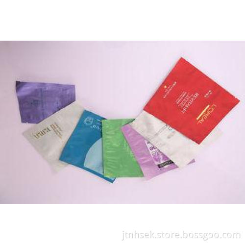 PET / PE / AL / PE / CPP Laminated Colored Cosmetic Packagi